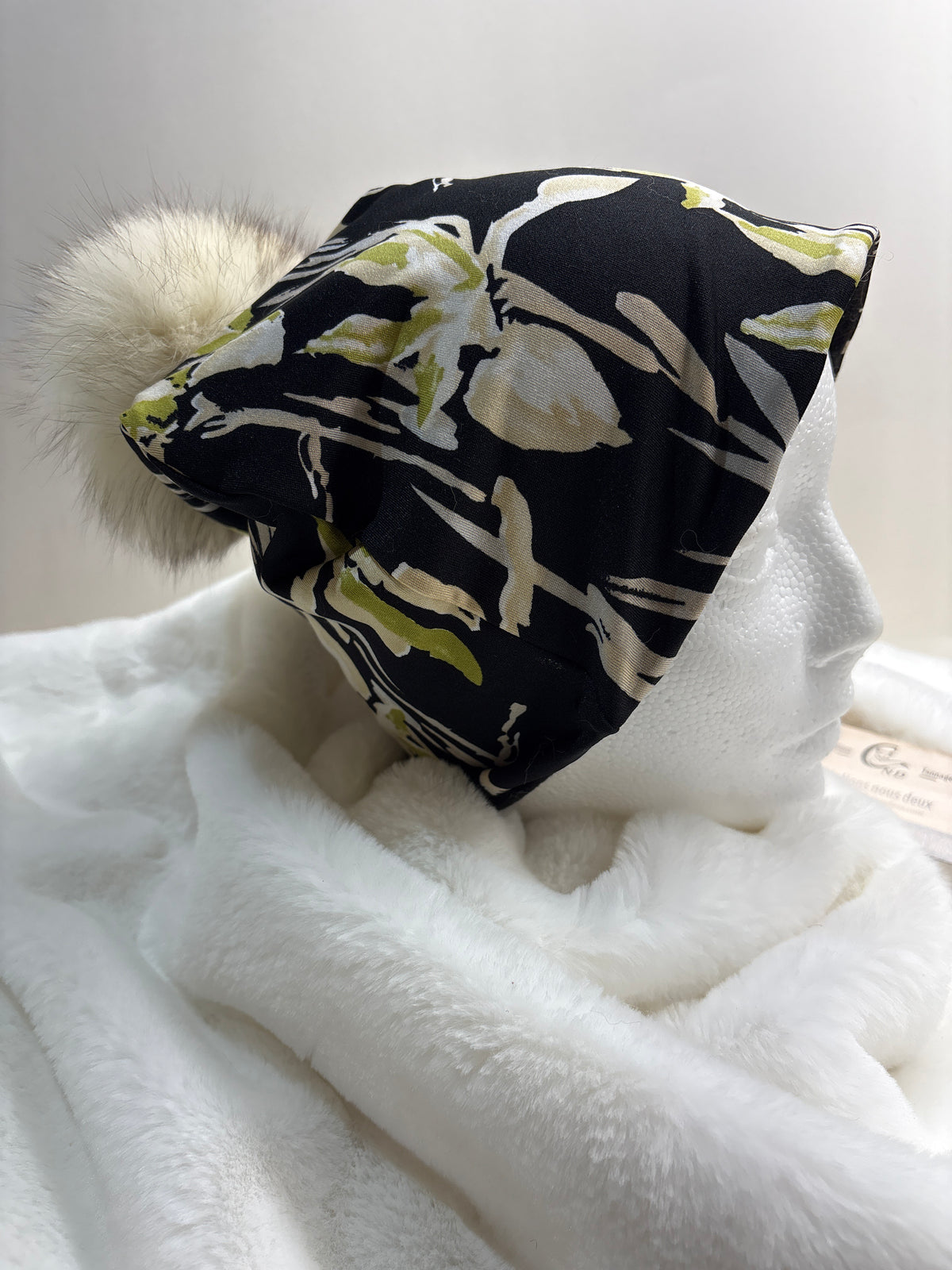Tuque en tissu doublé