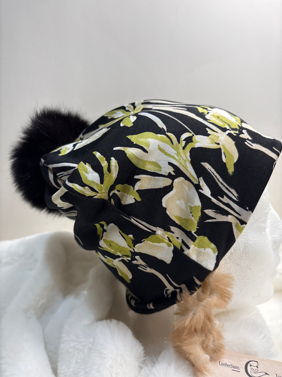 Tuque en tissu doublé