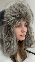 Chapeau de renard argenté