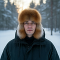 Chapeau de renard roux