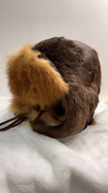 Chapeau loutre et renard roux