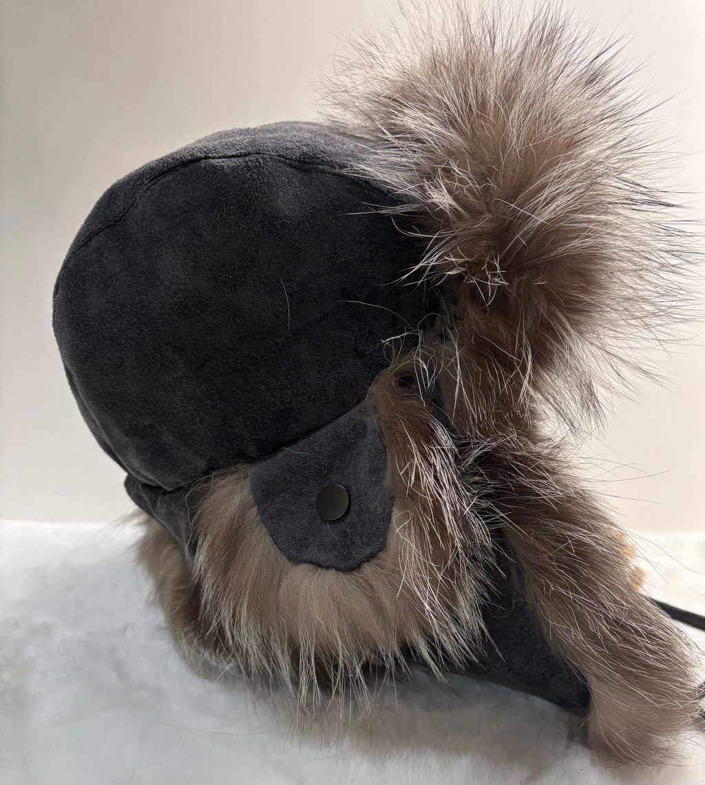 Chapeau de renard argenté
