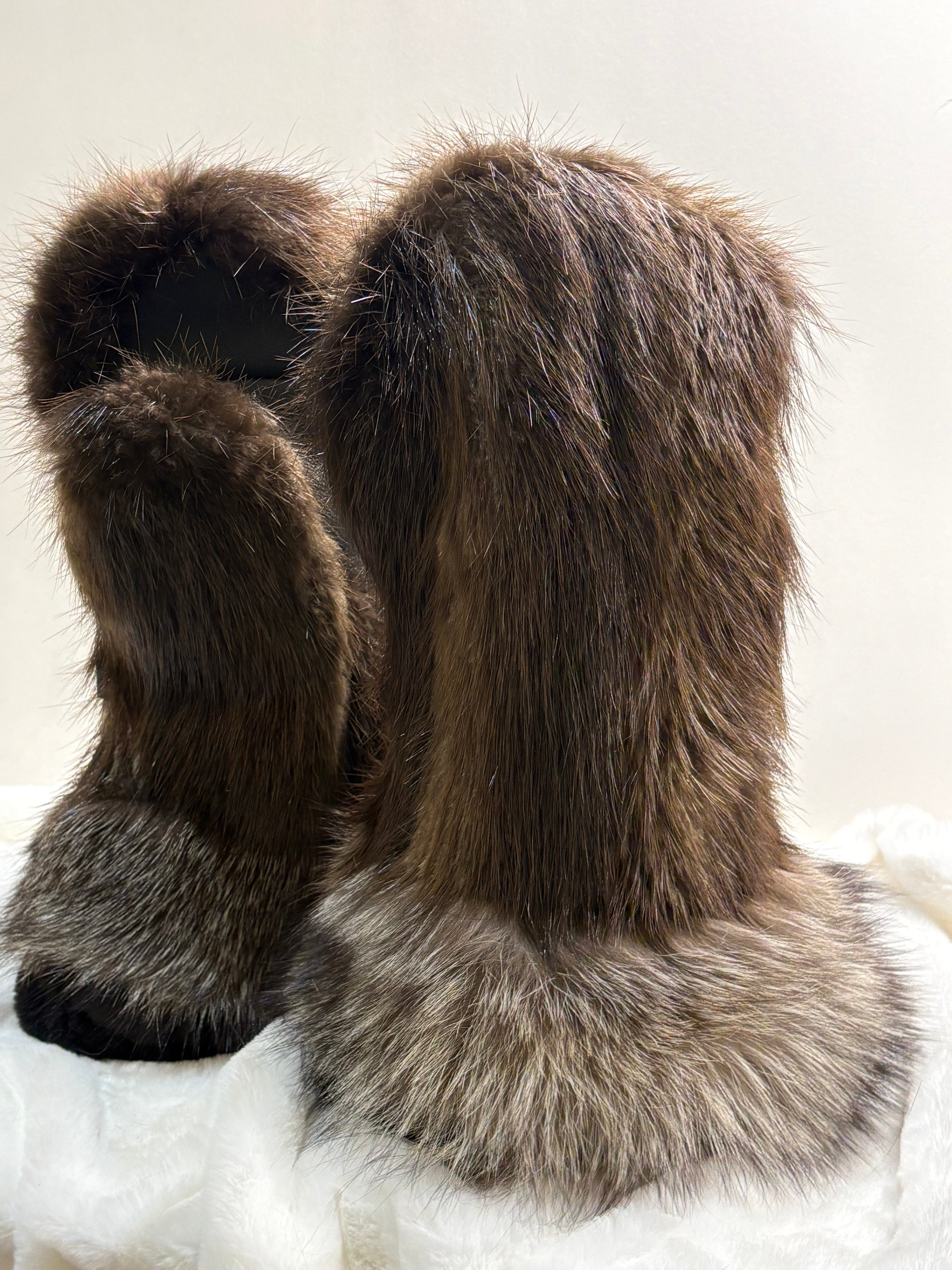 Mitaines de castor & renard