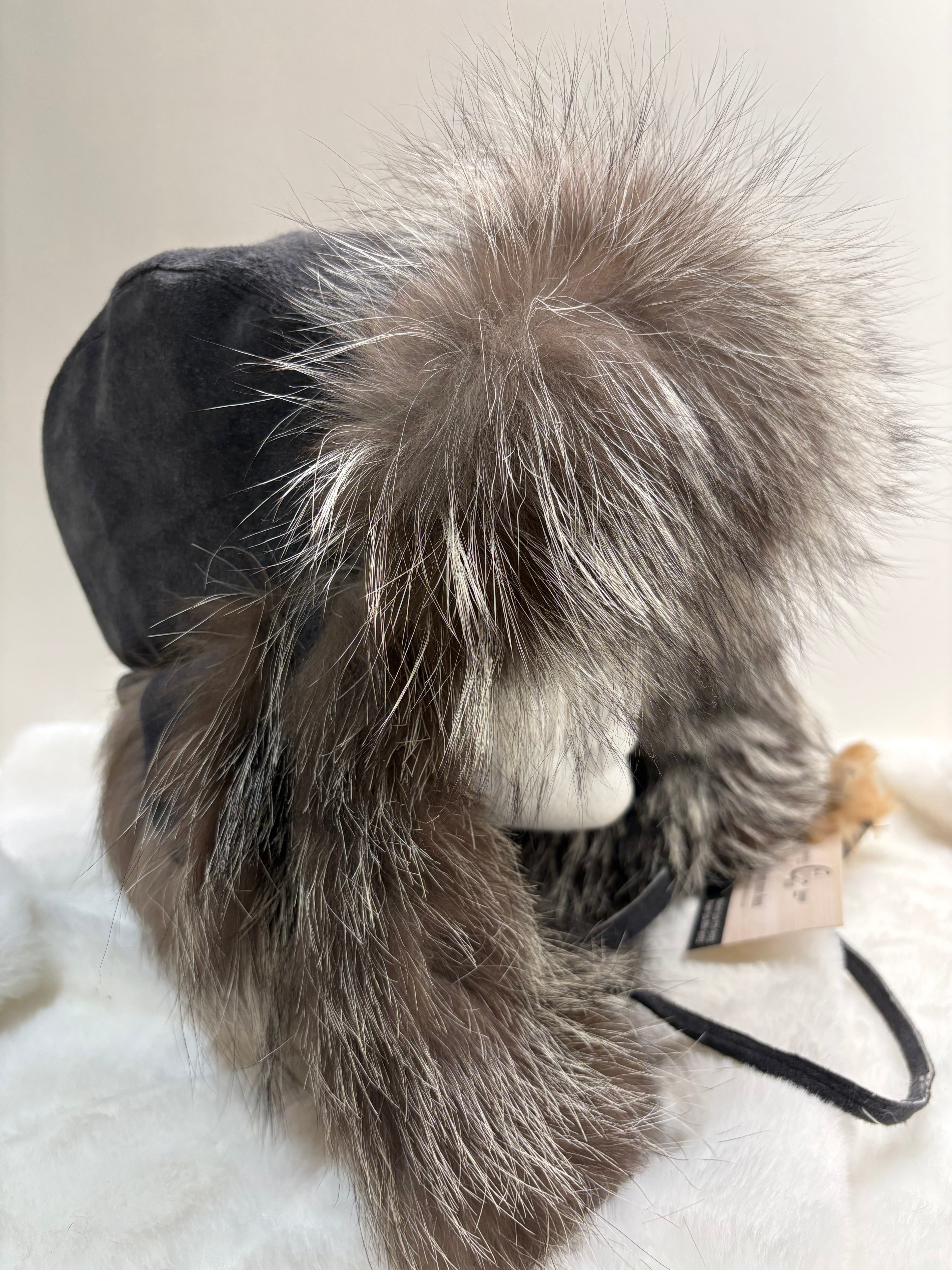 Chapeau de renard argenté